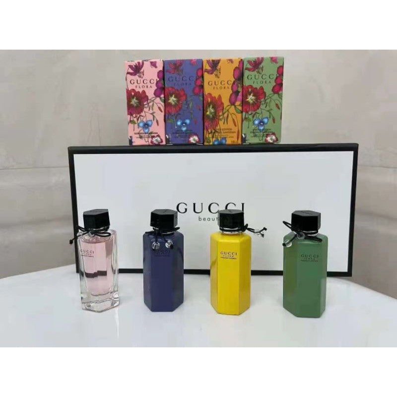 Gucci Gorgeous Gardenia Limited Edition Gift Set 4 x 5ml The Fragrance Shop Inc