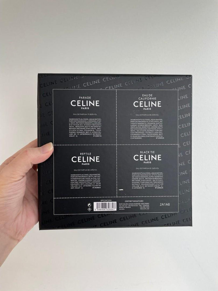 Celine Coffret Miniature Gift Set 4 x 10ml