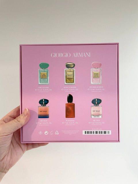 Giorgio Armani Miniature Perfume Gift Set 6 in 1