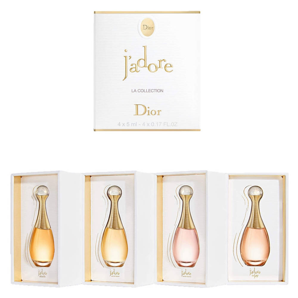 
            
                Load image into Gallery viewer, J&amp;#39;adore La Collection Miniature Gift Set 4 x 5ML
            
        